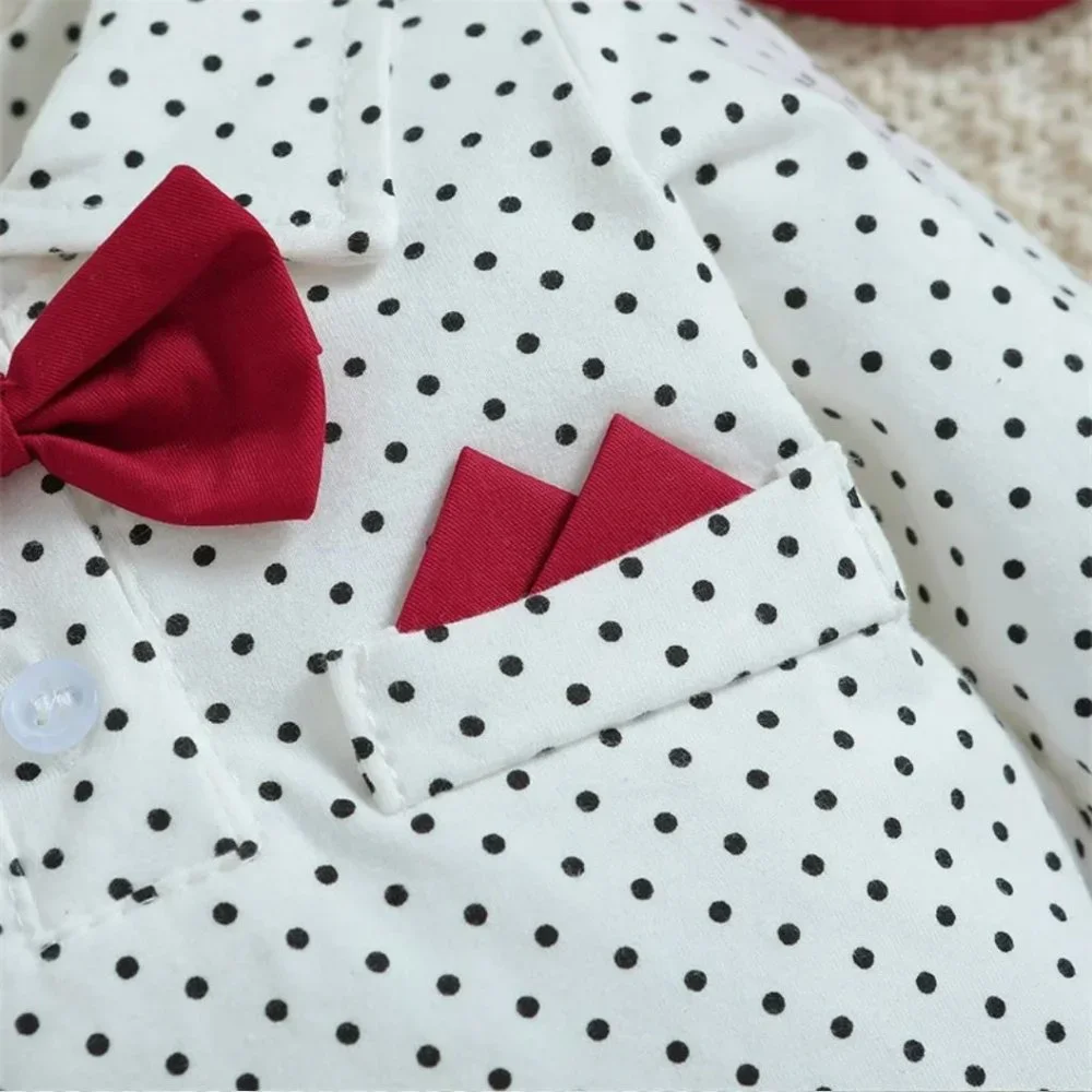 Elmo Outfit Boy Smash Cake Birthday Clothes Sesame Street Suspenders Hat - Picture 6 of 7